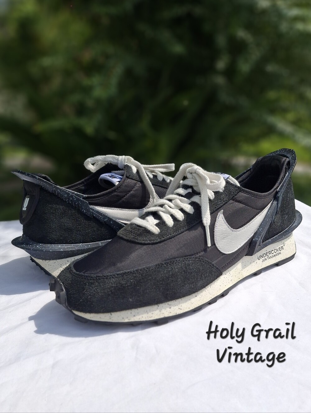 Undercover Jun Takahashi  × Nike Daybreak Black/White Sneaker BV4594-001 Sz 11.5